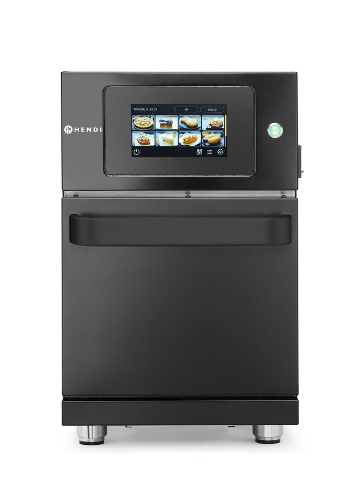 HENDI Hochgeschwindigkeits-Backofen CombiTurbo, CombiTurbo schwarz 230V 3500W