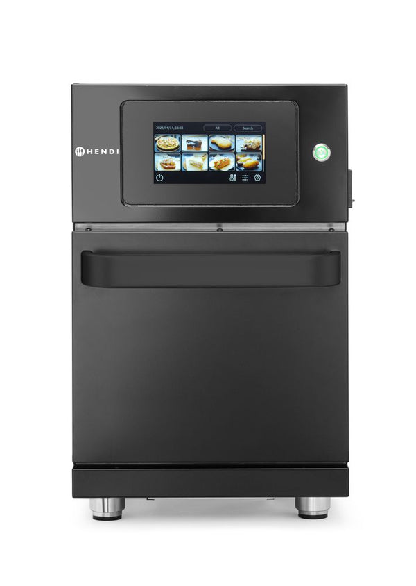 HENDI Hochgeschwindigkeits-Backofen CombiTurbo, CombiTurbo schwarz 230V 3500W