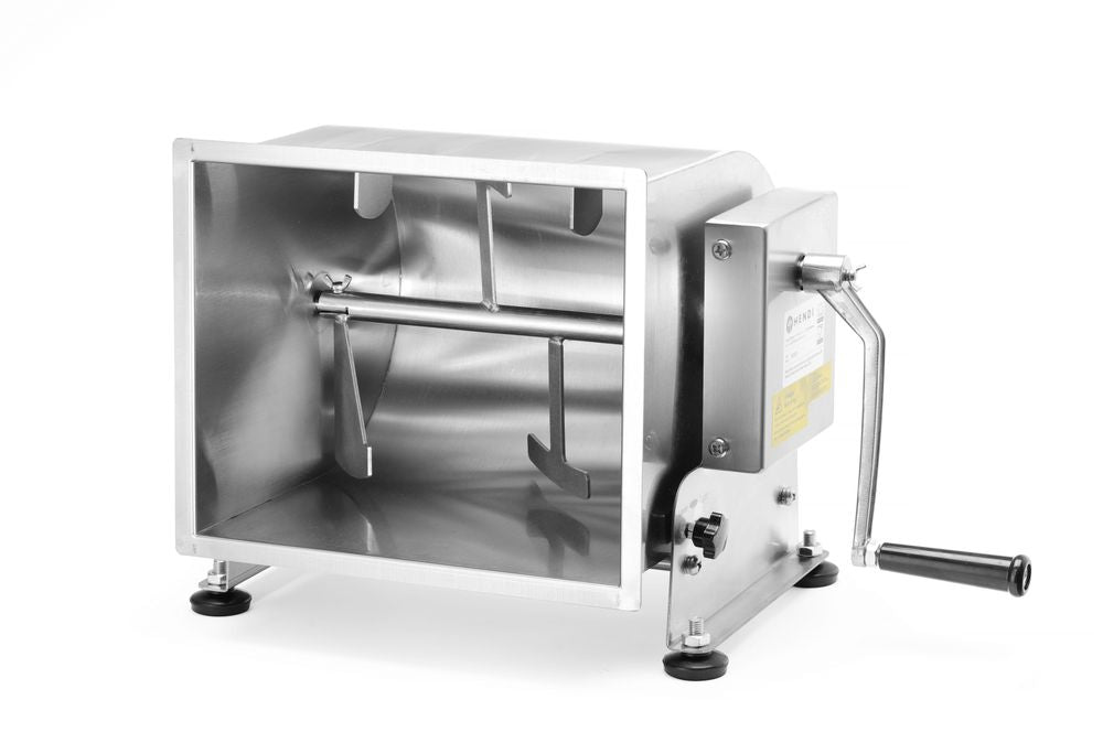 HENDI Fleischmischer mit kippbarem Behälter, mit Kippschale