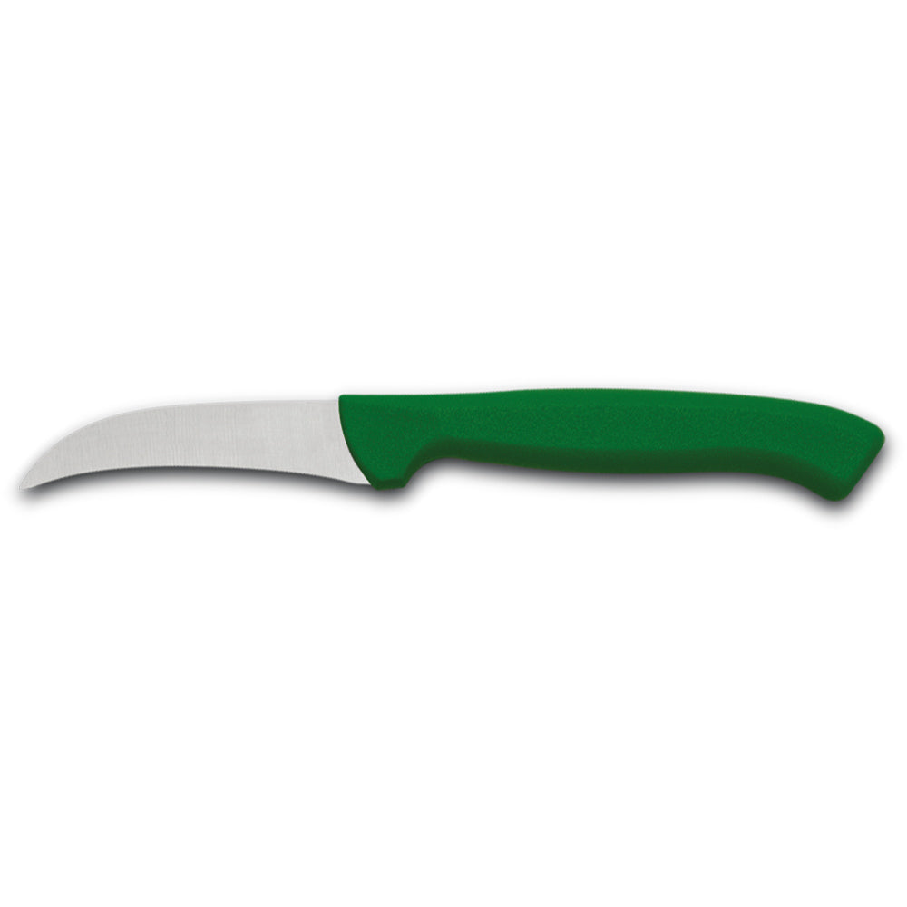 Stalgast Gemüsemesser Serie Zippy, gebogen, grün, L. 75 mm