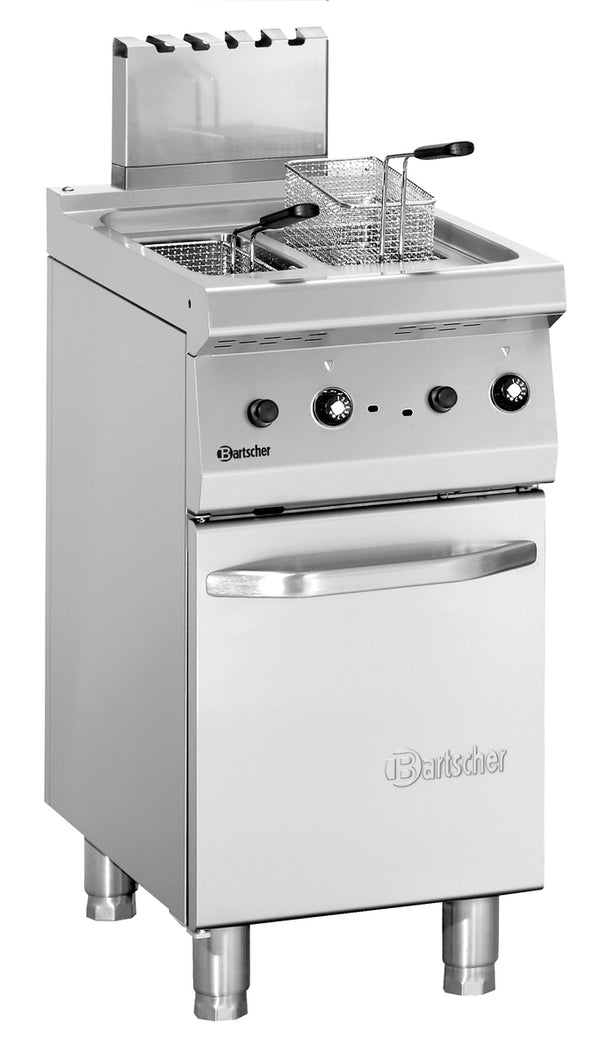 Fritteuse Gas, 700, B400, 2x7L