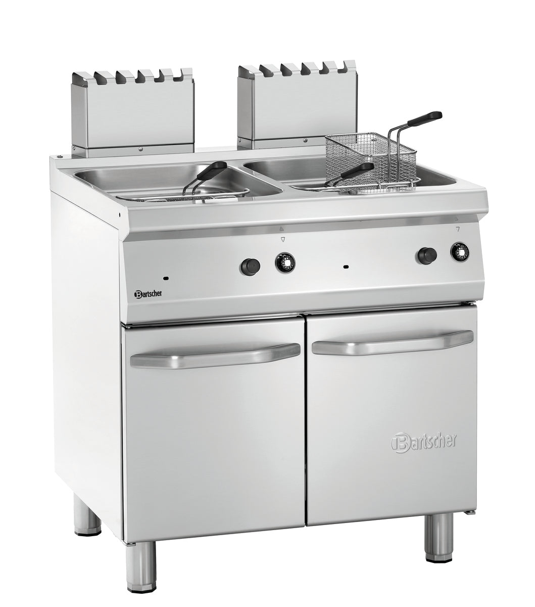 Fritteuse Gas, 700, B800, 2x15L