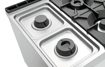 Bartscher 6 Flammen Gasherd, EBO 2/1GN, NS