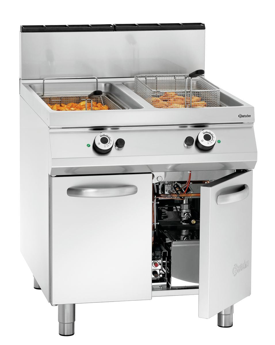 Gas-Standfritteuse, 2 Becken – Bild 2