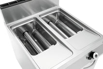 Bartscher Gas-Standfritteuse, 2 Becken