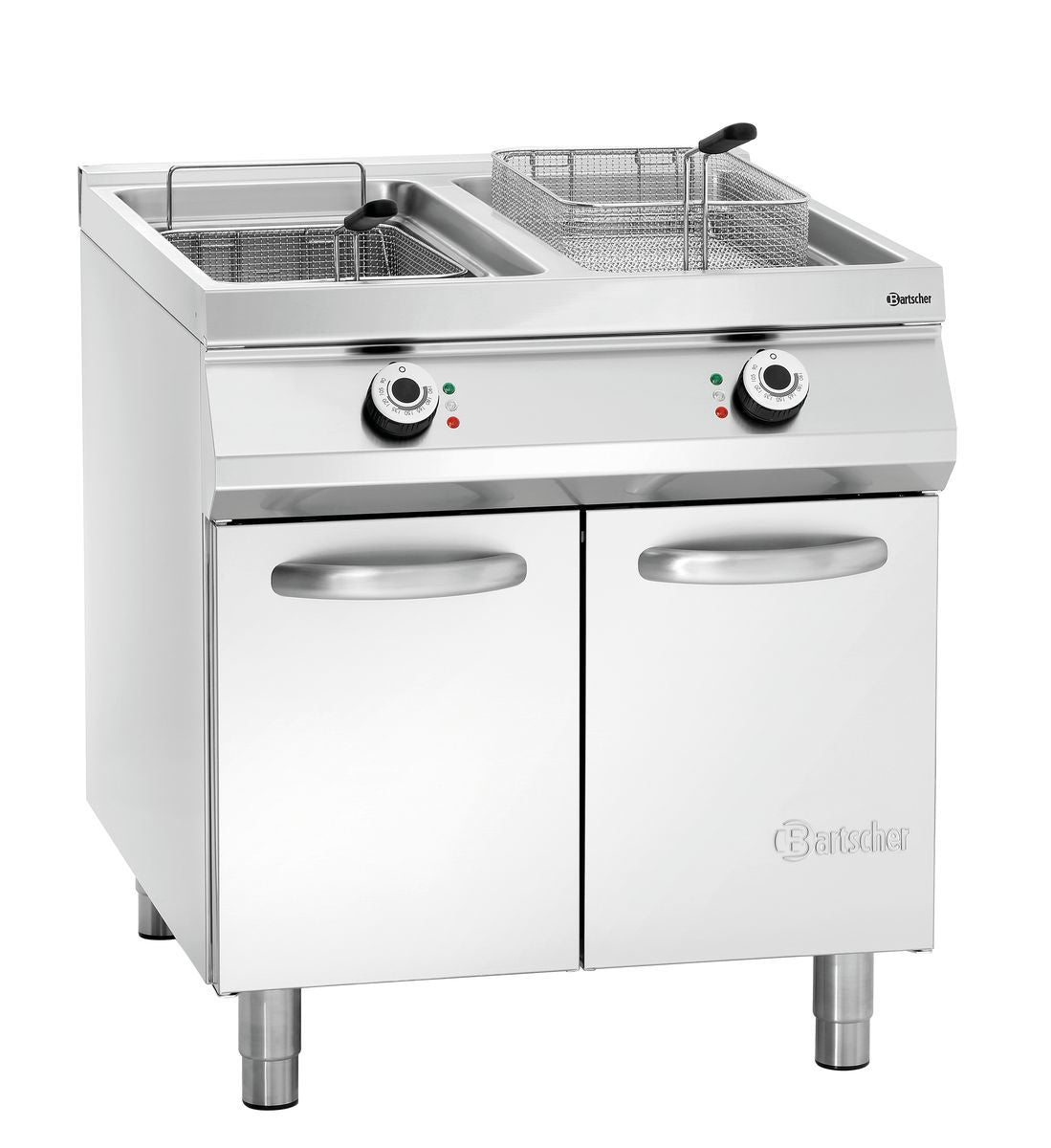 Elektro-Standfritteuse, 2 Becken