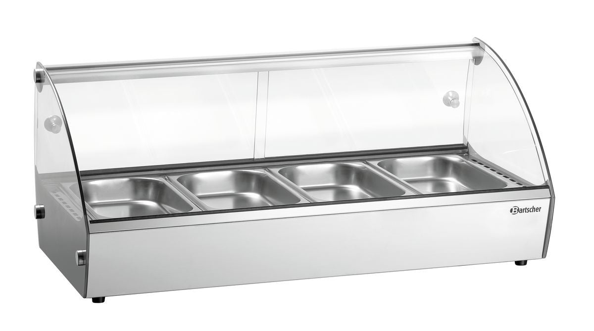 Heiße Aufsatzvitrine R4 4 x 1/3 GN – Bild 6