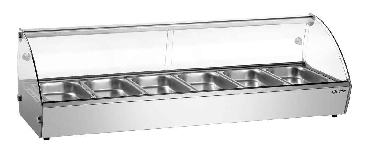 Heiße Aufsatzvitrine R6 6 x 1/3 GN – Bild 6