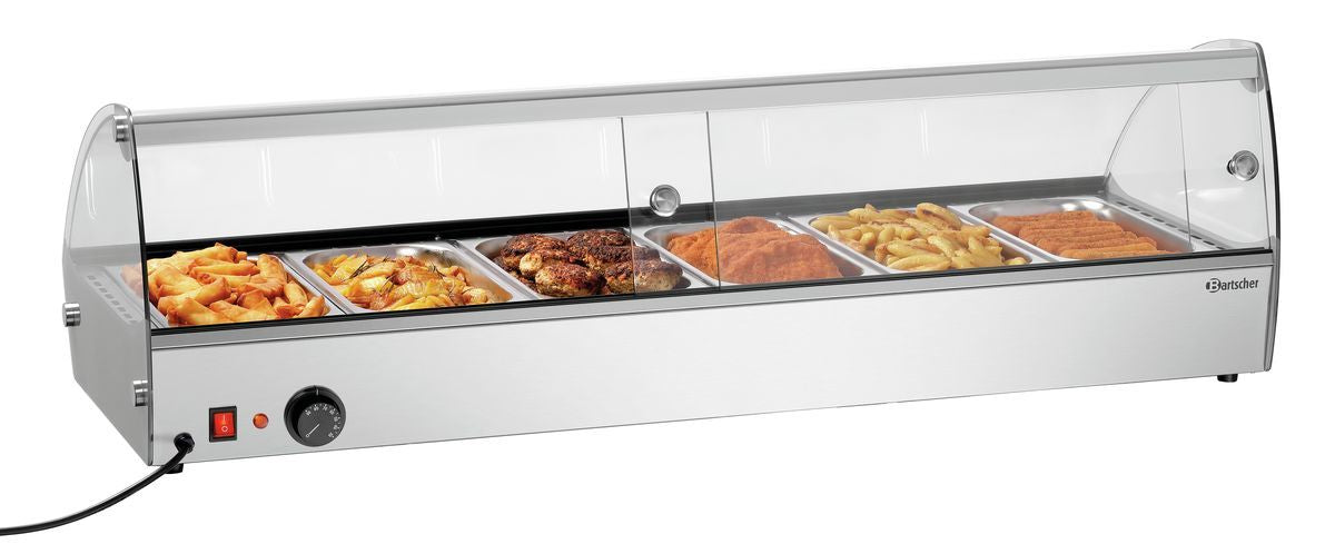 Heiße Aufsatzvitrine R6 6 x 1/3 GN – Bild 2