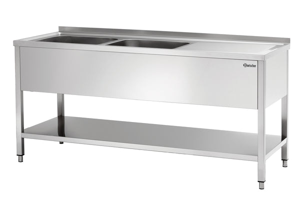 Spüle 700, B 1800, 2 Becken LI