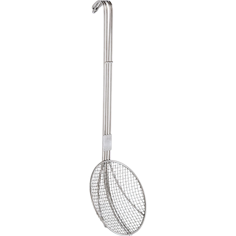 Stalgast Back-/Frittierlöffel aus Chromstahl, Ø 20 cm, Länge 52 cm