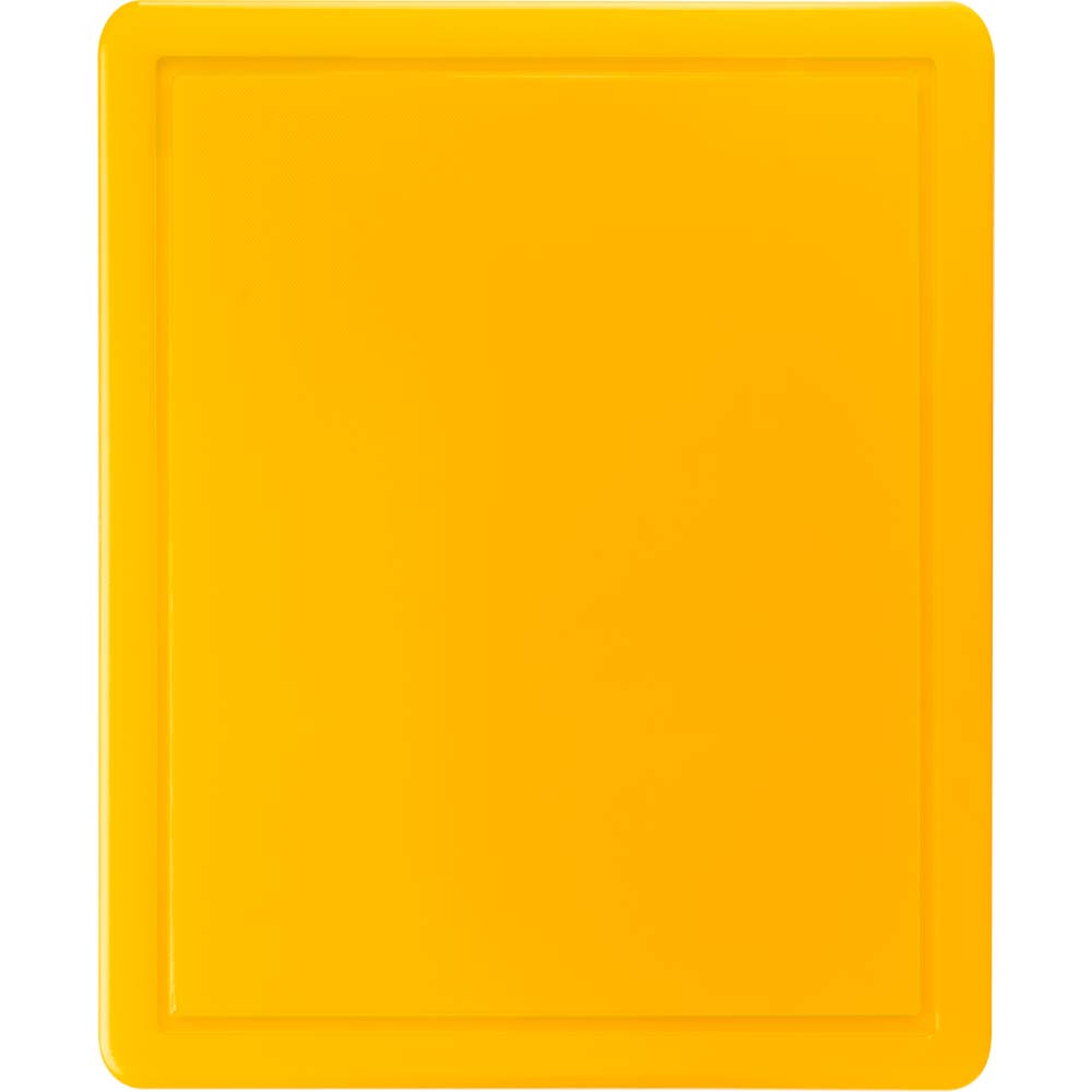 Stalgast Schneidbrett, HACCP, Farbe gelb, 600 x 400 x 18 mm (BxTxH)