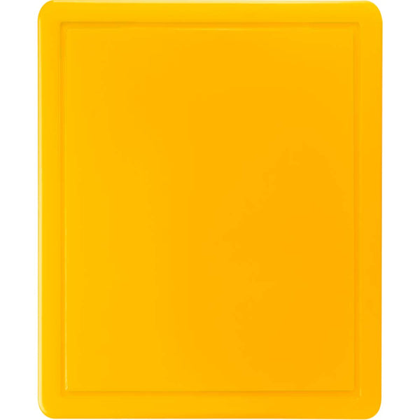 Stalgast Schneidbrett, HACCP, Farbe gelb, 600 x 400 x 18 mm (BxTxH)
