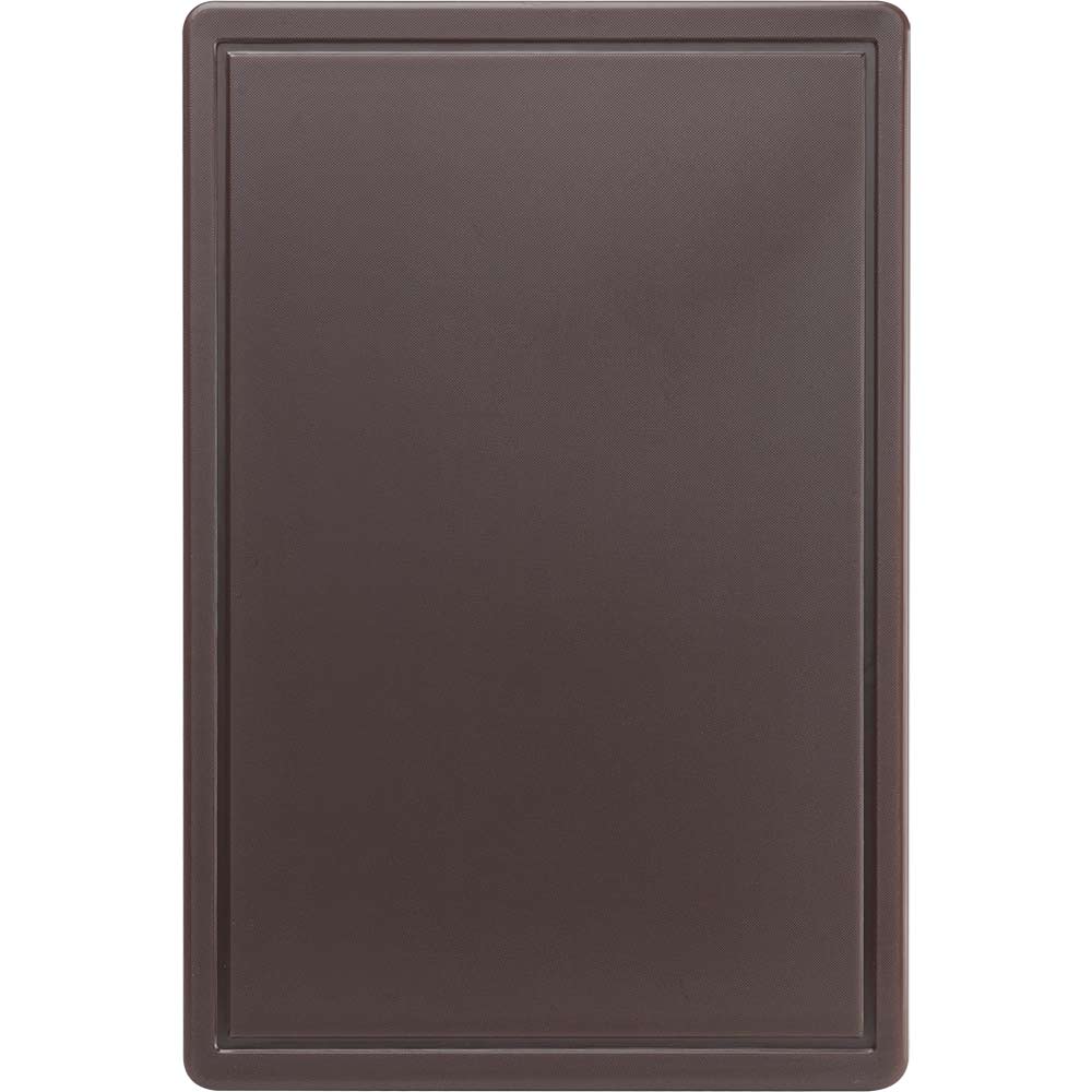 Stalgast Schneidbrett, HACCP, Farbe braun, 600 x 400 x 18 mm (BxTxH)