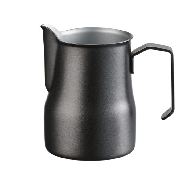 Stalgast Milchkännchen aus Edelstahl, emailliert, schwarz, 0,35 L