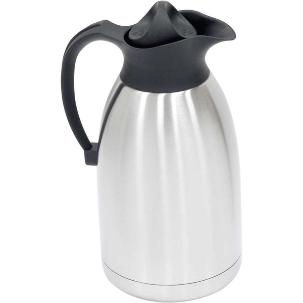 Stalgast Edelstahl Isolierkanne, 2 Liter, mit Schraubdeckel
