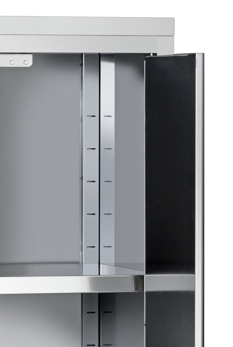 Hochschrank 700, B1000, 2FT, CNS – Bild 2