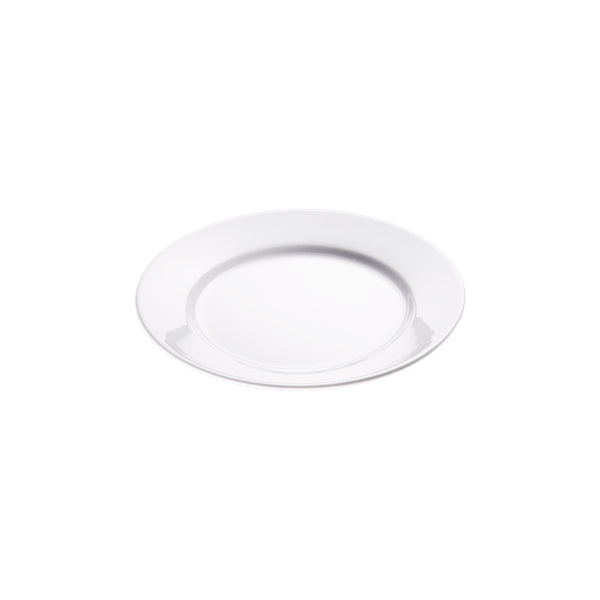 Stalgast Flacher Teller, reinweißes Hotelporzellan, Serie Isabell, Stalgast, Ø 180 mm
