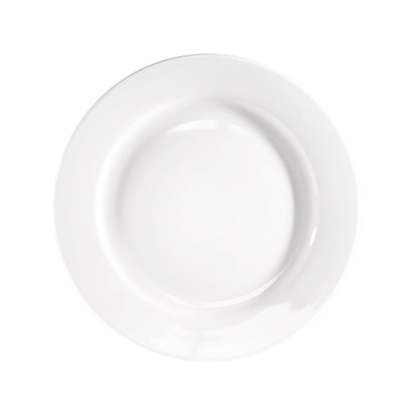 Stalgast Flacher Teller, reinweißes Hotelporzellan, Serie Isabell, Stalgast, Ø 250 mm