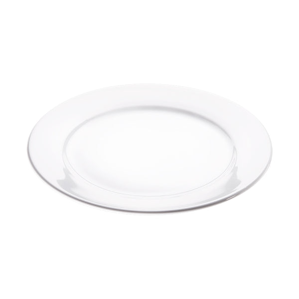 Stalgast Flacher Teller, reinweißes Hotelporzellan, Serie Isabell, Stalgast, Ø 260 mm