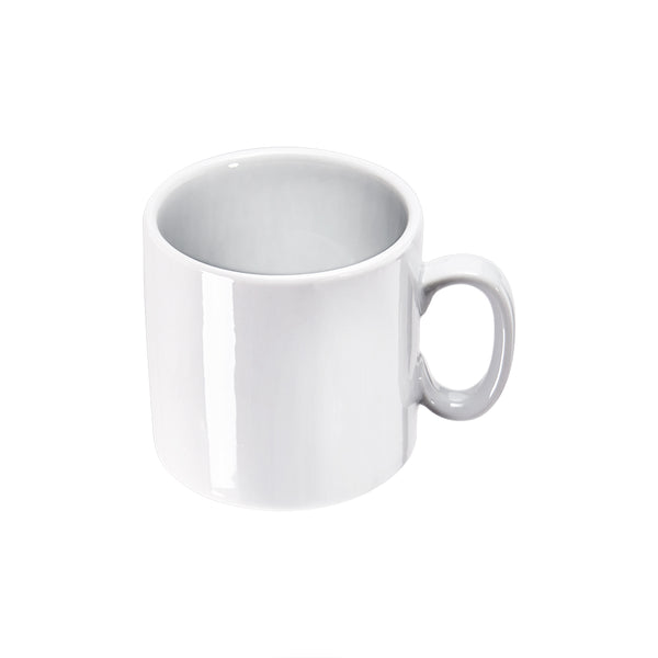Stalgast Becher mit Henkel, reinweißes Hotelporzellan, Serie Isabell, Stalgast, 320 ml