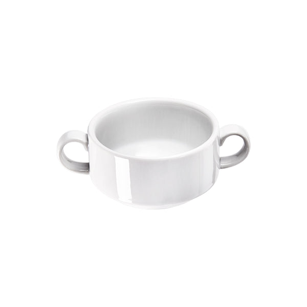 Stalgast Suppen-Obertasse, klein, reinweißes Hotelporzellan, Serie Isabell, Stalgast, 270 ml