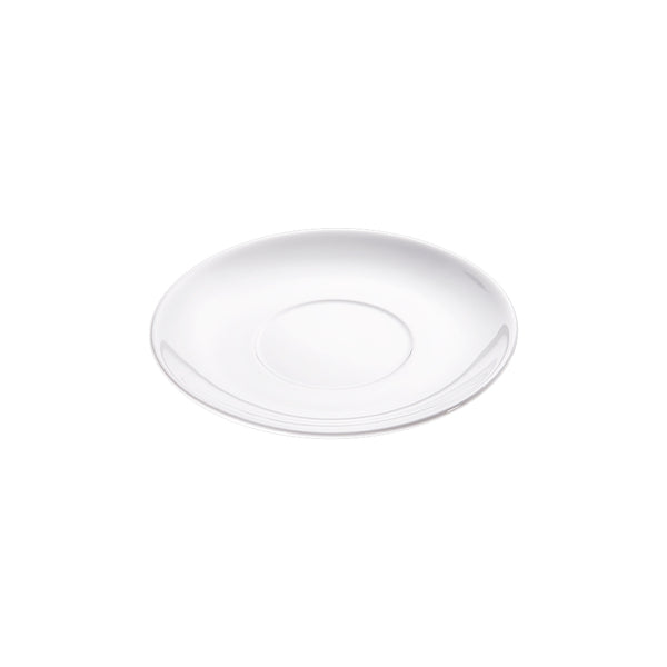 Stalgast Suppen-Untertasse, reinweißes Hotelporzellan, Serie Isabell, Stalgast, Ø 140 mm