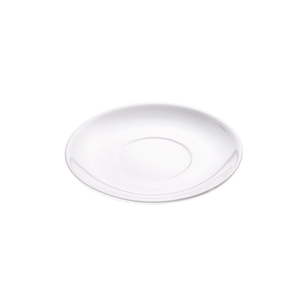 Stalgast Suppen-Untertasse, reinweißes Hotelporzellan, Serie Isabell, Stalgast, Ø 140 mm