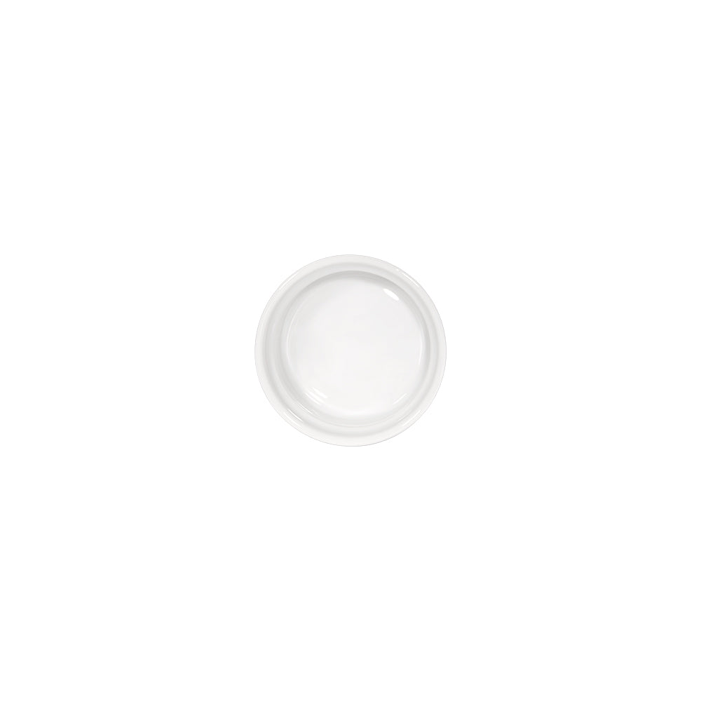 Stalgast Auflaufförmchen, reinweißes Hotelporzellan, Serie Isabell, Stalgast, Ø 80 mm