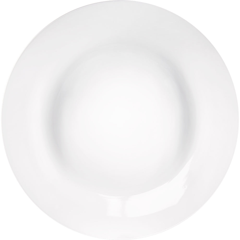 Stalgast Großer Coup-Teller, flach, Hotelporzellan, Serie Isabell, Stalgast, Ø 410 mm