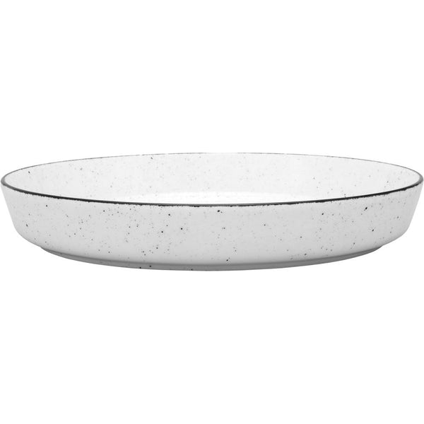 Stalgast Teller tief, Serie Ankara, weiß, schwarz gesprenkelt, Ø 265 mm, 6 Stück