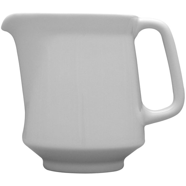 Stalgast (Milch-)Kännchen, Porzellan, weiß, Serie Kaszub/Hel, Lubiana, 0,16 Liter