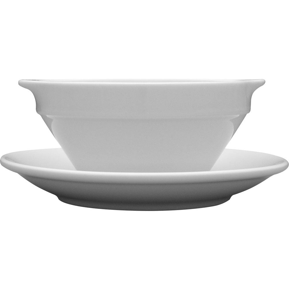 Stalgast Untertasse für Suppentassen, Serie Kaszub/Hel, Lubiana, D. 160 mm