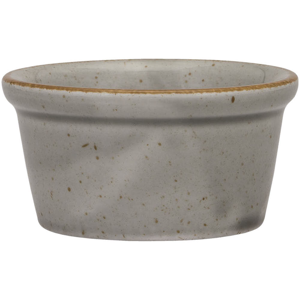 Stalgast Dipschale, Serie Ameryka, grau, braun gesprenkelt, Ø 80 mm, 12 Stück