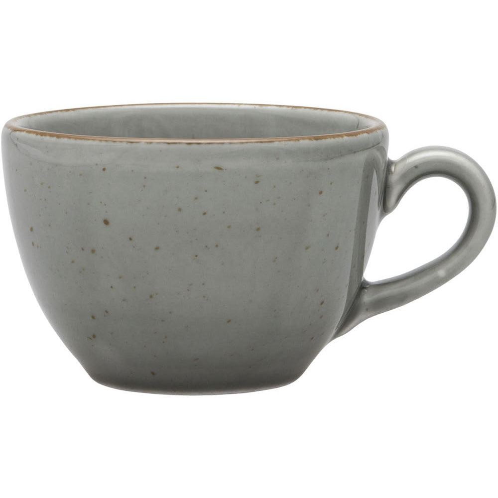Stalgast Obertasse, Serie Aida, grau, braun gesprenkelt, 180 ml, 12 Stück