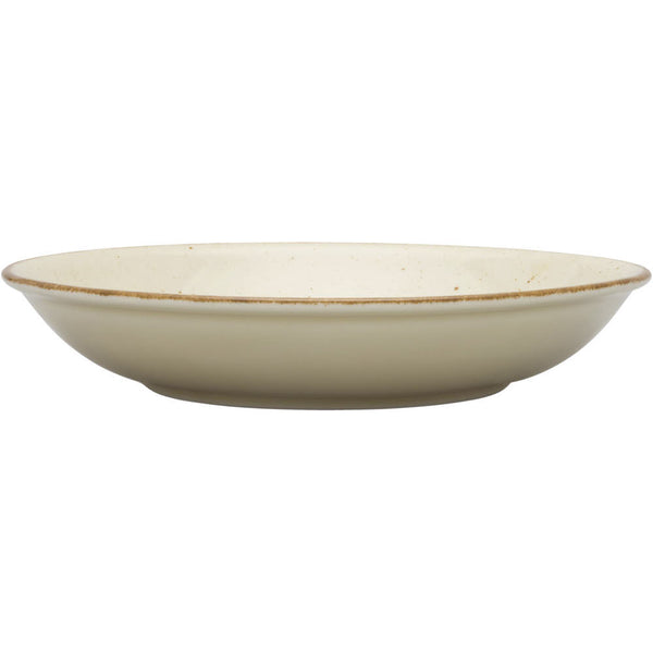 Stalgast Teller tief, Serie Hotel, cremefarben, braun gesprenkelt, Ø 230 mm, 12 Stück