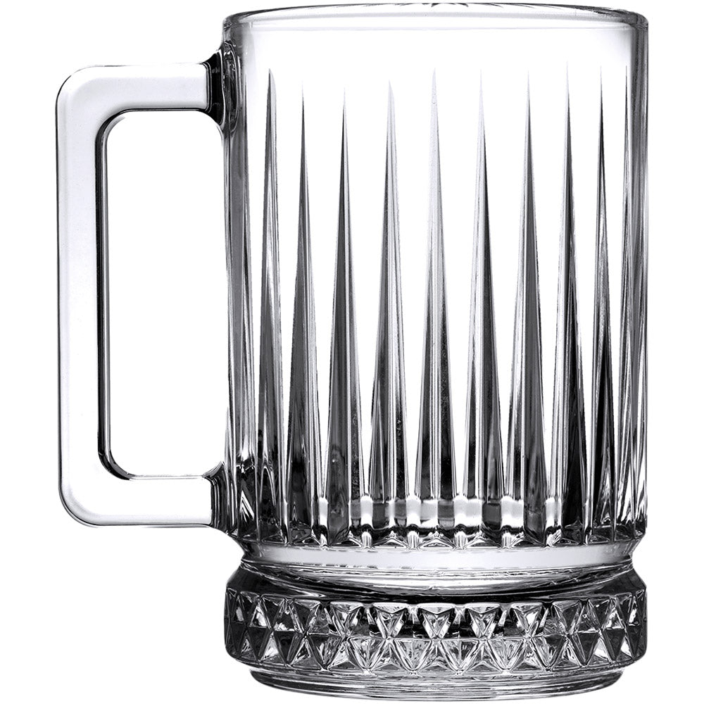 Stalgast Bierglas/Henkelbecher aus Glas, Serie Elysia von Stalgast, 310 ml, 2 Stück