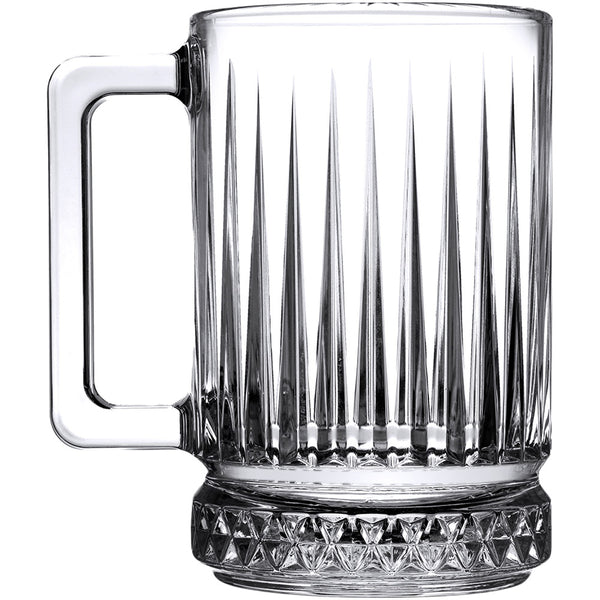 Stalgast Bierglas/Henkelbecher aus Glas, Serie Elysia von Stalgast, 310 ml, 2 Stück