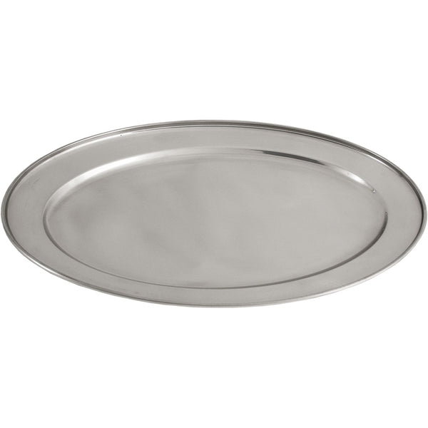 Stalgast Servierplatte oval, Edelstahl, 25,4 x 18,3 cm (BxT)