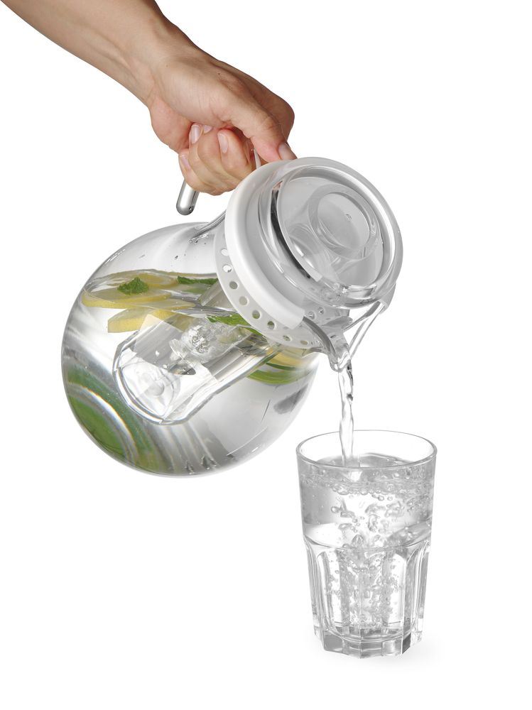 HENDI Krug mit Eiswürfelkühlung