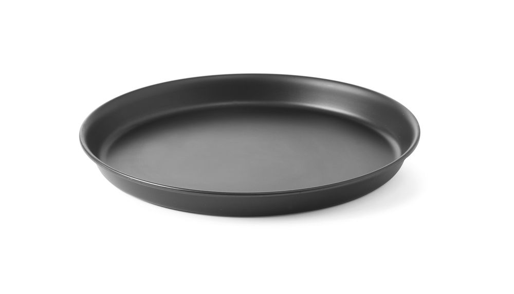 HENDI Pizzablech, Blaustahl 180x25 mm