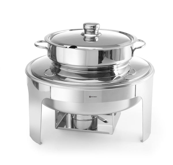 HENDI Suppen Chafing Dish, Spiegelglanz