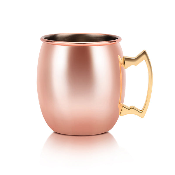 Stalgast Moscow Mule Becher, Edelstahl, kupferfarben, 0,400 Liter