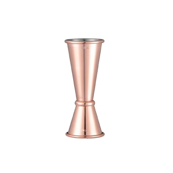 Stalgast Jigger, Japanischer Stil, doppelseitig, Edelstahl, kupferfarben, 25/50 ml