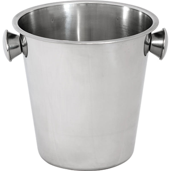 Stalgast Edelstahl Wein-/Sektkühler, 4,5 Liter, Ø 210 mm, Höhe 205 mm