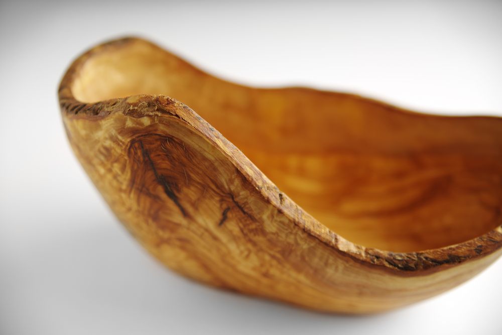 HENDI Dekorative Schale aus Olivenholz