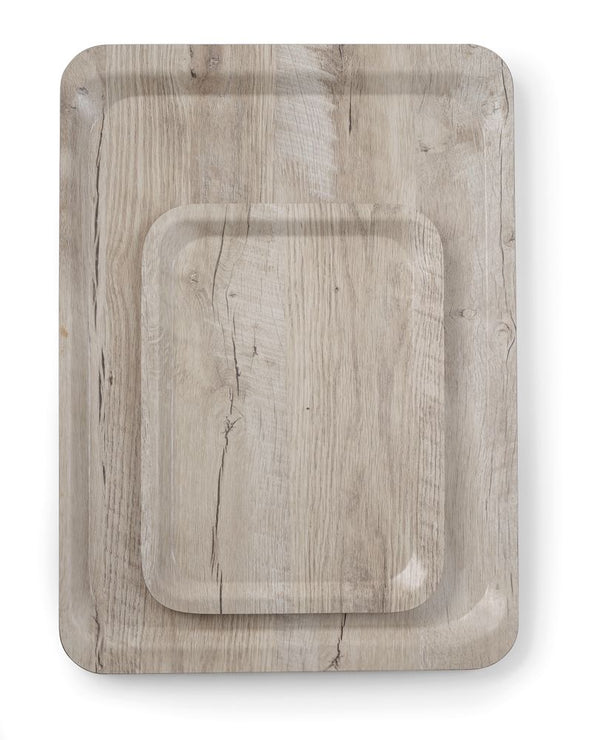 AmerBox Serviertablett aus Melamin mit Holzoptik