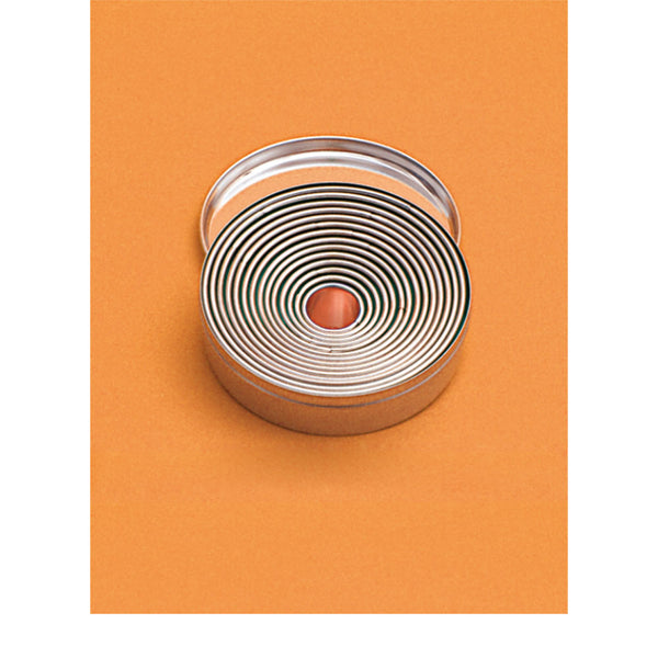 Stalgast Edelstahl Ausstechsatz, rund, glatt, Ø 2 bis 11 cm