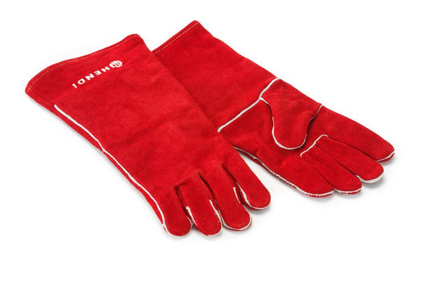 HENDI Hitzebeständige Handschuhe, Leder