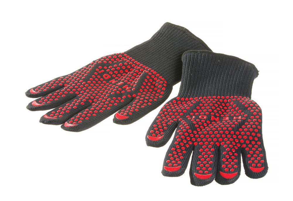 HENDI Grillhandschuhe hitzebeständig – 2 Stück